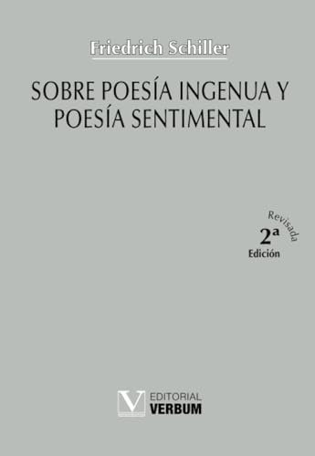 9788479629922: Sobre Poesa ingenua y Poesa sentimental (Verbum Mayor) (Spanish Edition)