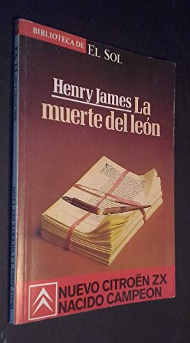 9788479690601: La muerte del Leon