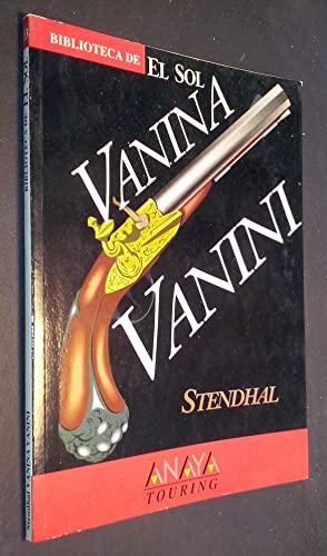 9788479691578: Vanina Vanini