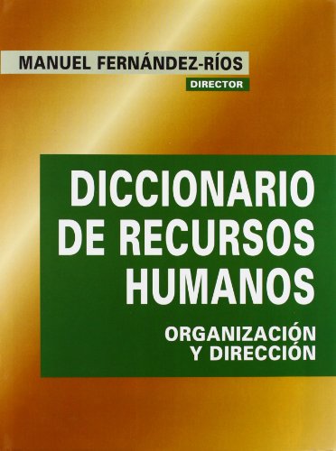 9788479783853: Diccionario de recursos humanos: Organizacin y direccin