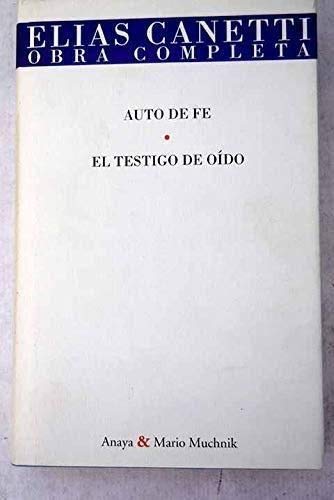Imagen de archivo de Auto de Fe ; El testigo de Odo T.1 a la venta por Librera Prez Galds