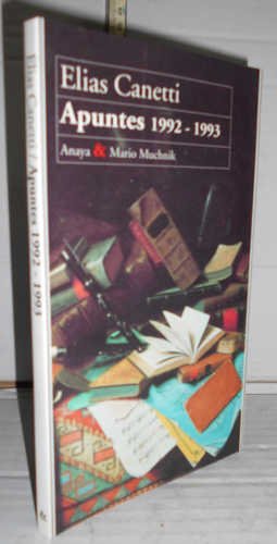 Imagen de archivo de Apuntes, 1992-1993 a la venta por Librera Prez Galds