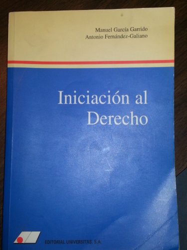 Imagen de archivo de Iniciacin al derecho a la venta por LibroUsado | TikBooks