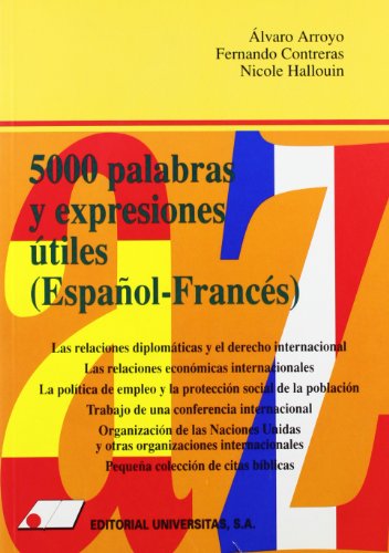 Imagen de archivo de 5000 palabras y expresiones utiles (espaol-frances) a la venta por Big River Books