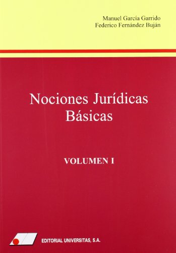 Imagen de archivo de Nociones juridicas basicas a la venta por medimops