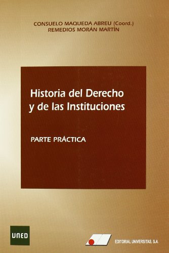 Beispielbild fr Historia del derecho y de las instituciones zum Verkauf von Ub Libros