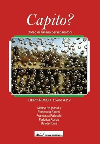 9788479913618: Capito? : corso di italiano per ispanofoni : libro rosso-livello A.2.2 (FONDO)