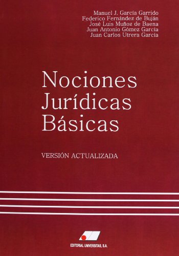 Imagen de archivo de Nociones jurdicas bsicas a la venta por medimops