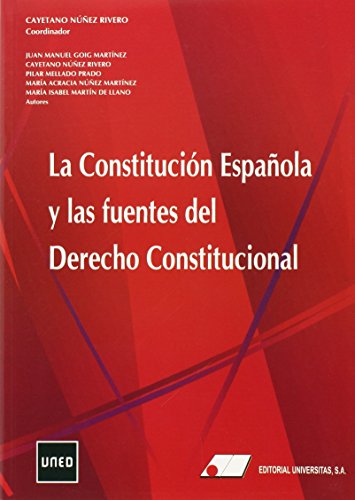 Imagen de archivo de LA CONSTITUCIN ESPAOLA Y LAS FUENTES DEL DERECHO CONSTITUCIONAL a la venta por KALAMO LIBROS, S.L.