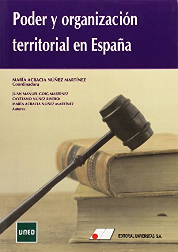 Imagen de archivo de PODER Y ORGANIZACION TERRITORIAL EN ESPAA a la venta por KALAMO LIBROS, S.L.