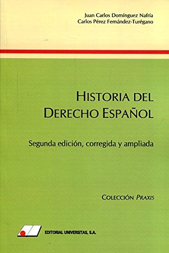 Imagen de archivo de HISTORIA DEL DERECHO ESPAOL a la venta por KALAMO LIBROS, S.L.