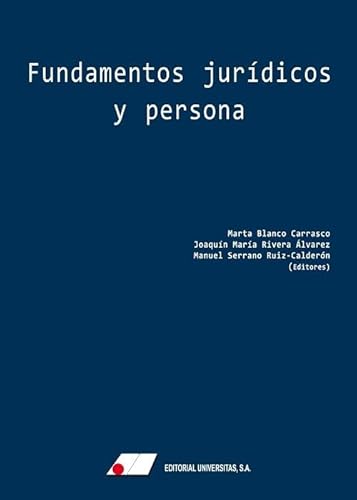 Beispielbild fr Fundamentos jurdicos y persona zum Verkauf von AG Library