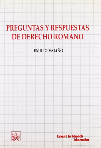 Imagen de archivo de Preguntas y Respuestas de Derecho Romano a la venta por Hamelyn