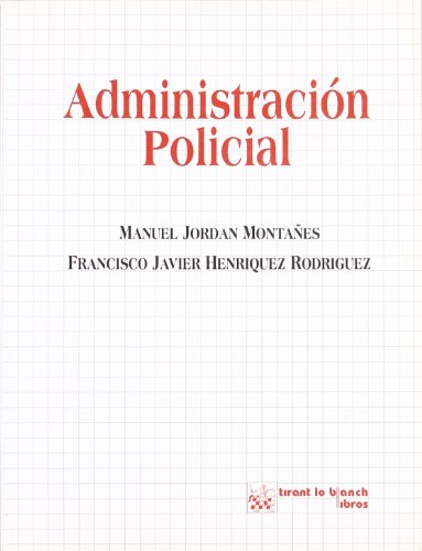 Stock image for Administraci?n Policial for sale by Iridium_Books