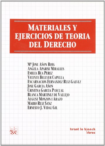 9788480022859: Materiales y ejercicios de teora del derecho