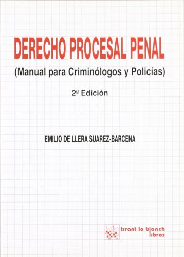 9788480025546: Derecho procesal penal. Manual para criminlogos y policas