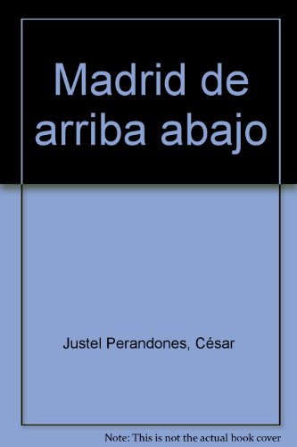 Stock image for Madrid de arriba abajo (Spanish Edition) for sale by HPB-Emerald