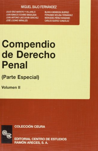 9788480042826: Compendio de Derecho penal: Parte especial (Ceura)