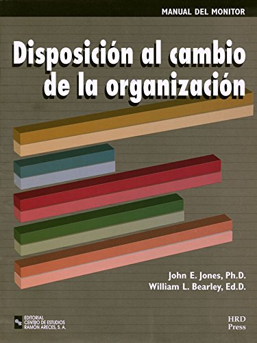 Imagen de archivo de Disposicin al cambio de la organizacin a la venta por Iridium_Books