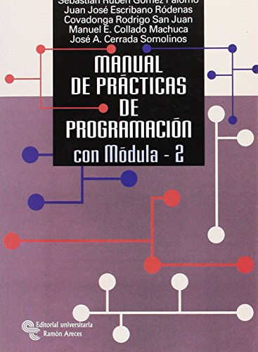 Stock image for Manual de Prcticas de Programacin con Mdula-2: Libro y Cd-rom for sale by Hamelyn