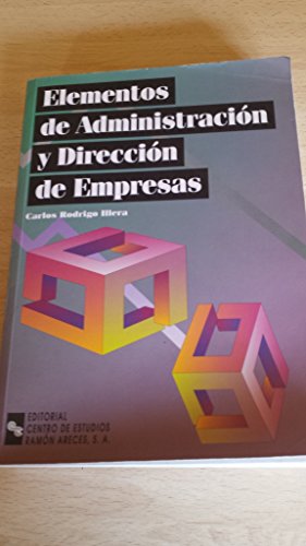 Stock image for Elementos de administracin y direccin de empresas (Manuales) for sale by medimops