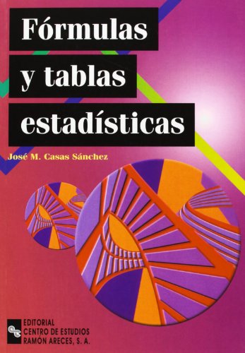 Imagen de archivo de Tablas y frmulas estadsticas a la venta por Ana Lorenzo Libros