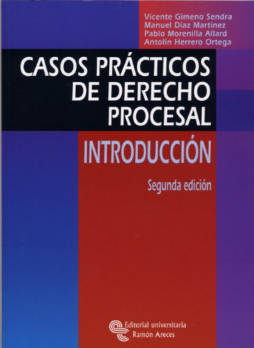 Stock image for Casos Prcticos de Derecho Procesal: Introduccin (Libro Tcnico) Gimeno Sendra, Vicente for sale by VANLIBER