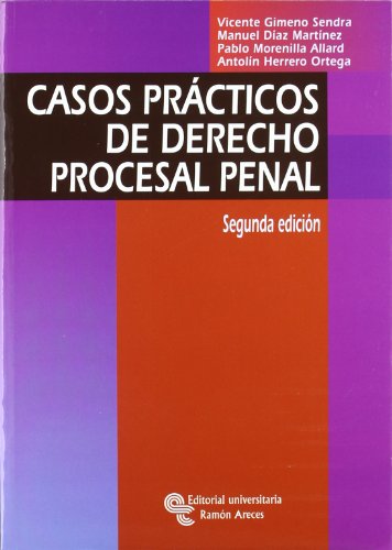 Beispielbild fr Casos prcticos de Derecho procesal penal (Libro Tcnico) zum Verkauf von medimops