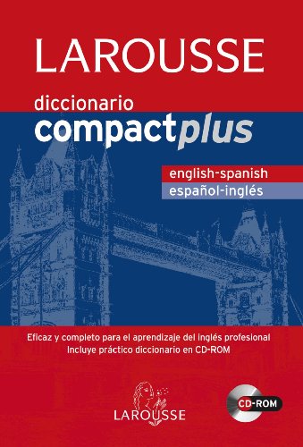 Imagen de archivo de Diccionario Compact Plus Larousse Eng - Spa / Espa - Ing + CD-ROM a la venta por AwesomeBooks