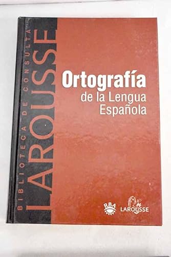 Imagen de archivo de ORTOGRAFA DE LA LENGUA ESPAOLA a la venta por Mercado de Libros usados de Benimaclet