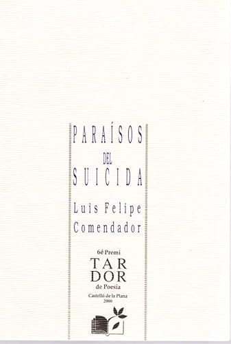 Imagen de archivo de Parasos del suicida a la venta por Iridium_Books