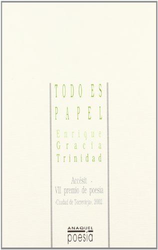 Stock image for Todo es papel for sale by Agapea Libros