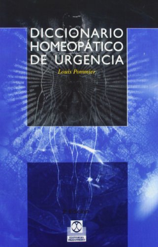 9788480193924: DICCIONARIO HOMEOPTICO DE URGENCIA (Medicina)