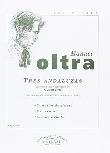 Beispielbild fr ANDALUZAS: CANCIN DE JINETE/ES VERDAD/ARBOL ARBOL (F. GARCA LORCA) zum Verkauf von Zilis Select Books