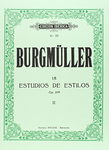 Imagen de archivo de 18 ESTUDIOS DE ESTILOS OP, 109 a la venta por Siglo Actual libros