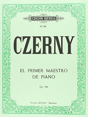Beispielbild fr PRIMER MAESTRO DEL PIANO OP,599,EL zum Verkauf von Siglo Actual libros