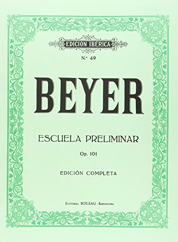 9788480203630: Escuela preliminar op. 101