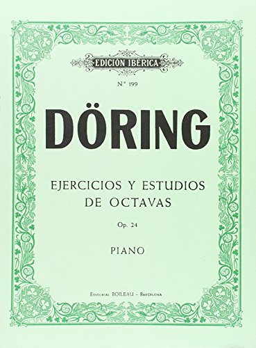 Beispielbild fr Ejercicios y estudios de octavas, op. 24 zum Verkauf von AG Library