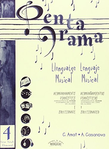 Imagen de archivo de Pentagrama IV Llenguatge Musical Acompanyament / Lenguaje Musical Acompa ¿½amiento a la venta por medimops