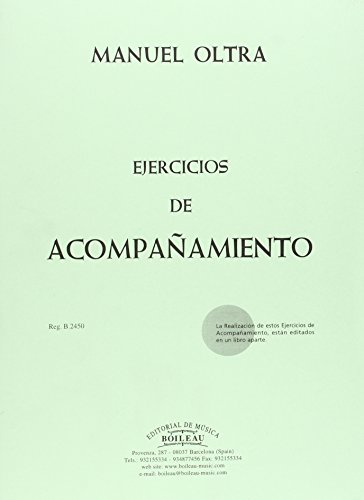 Beispielbild fr Ejercicios de Acompaamiento para Piano zum Verkauf von Hamelyn