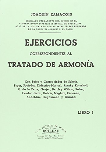Imagen de archivo de EJERCICIOS ARMONIA VOL,I a la venta por Siglo Actual libros