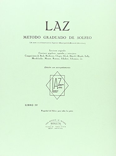 Imagen de archivo de LAZ CON ACOMPAAMIENTO - LIBRO IV a la venta por Librerias Prometeo y Proteo