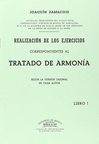 Imagen de archivo de REALIZACION EJERCICIOS ARMONIA VOL,I a la venta por Siglo Actual libros