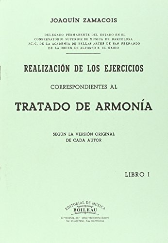 Stock image for REALIZACION EJERCICIOS ARMONIA VOL,I for sale by Siglo Actual libros
