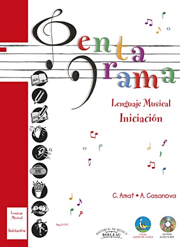 9788480207430: PENTAGRAMA PRE-LENGUAJE Musical INICIACIN | Libro en Castellano | Libro del alumno | Incluye CD (Reg. B.3297) | Iniciar a los nios en el mundo de la ... y divertida: 0 (Pentagrama Lenguaje Musical)