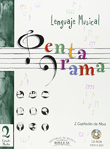 Imagen de archivo de PENTAGRAMA 2 GRADO MEDIO (+CD) a la venta por Hilando Libros