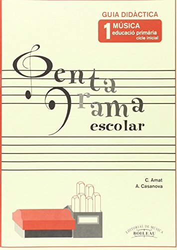 Stock image for Pentagrama Escolar Guia Didctica 1 CAT: Educaci Primria. Cicle Inicial for sale by medimops