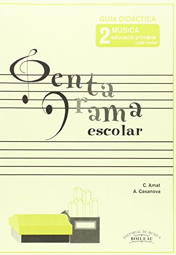 9788480207683: Pentagrama Escolar 2 - Guia didctica (Catal): Educaci Primria. Cicle Inicial (Pentagrama Escolar Guia Didctica)