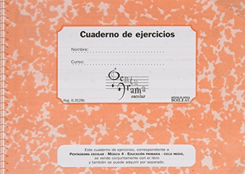 Imagen de archivo de PENTAGRAMA ESCOLAR 4 - CD + CUADERNO DE EJERCICIOS a la venta por Librerias Prometeo y Proteo