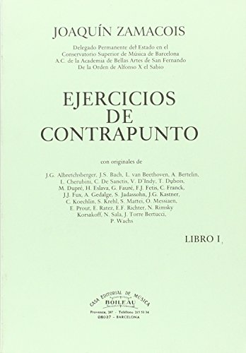 9788480208406: Ejercicios de contrapunto